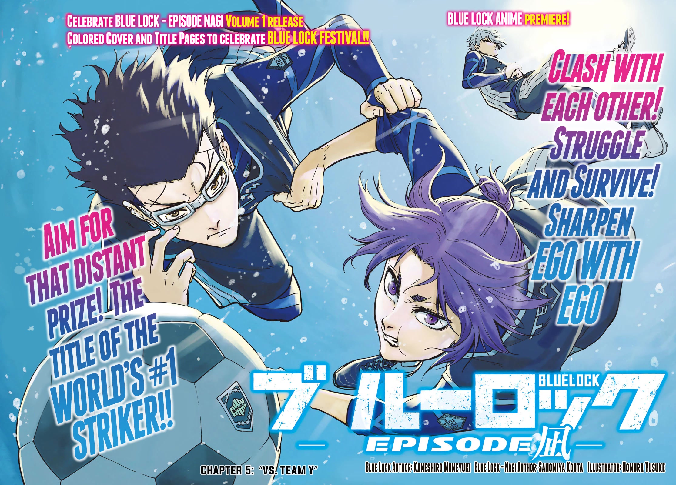 Blue Lock: EPISODE Nagi Chapter 5 page 3 - Chapter 5: VS. TEAM Y