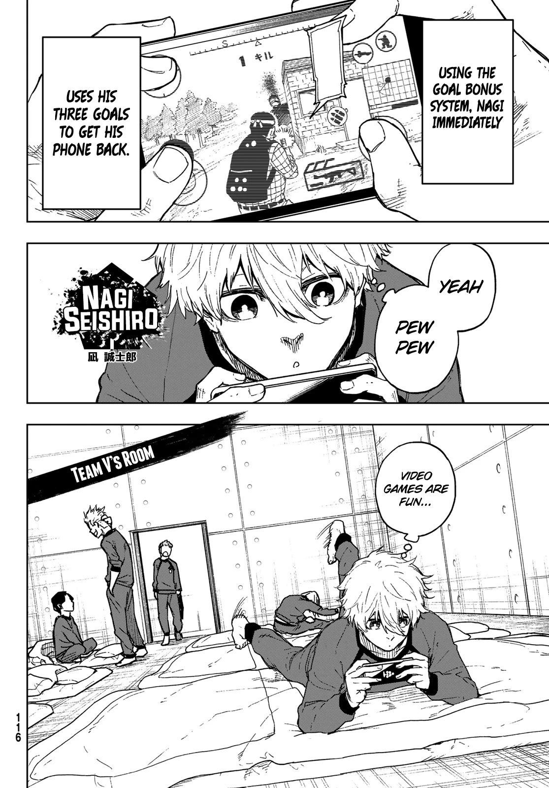 Blue Lock: EPISODE Nagi Chapter 6 page 4 - Chapter 6: The Emperor, The Idiot, and the Slacker