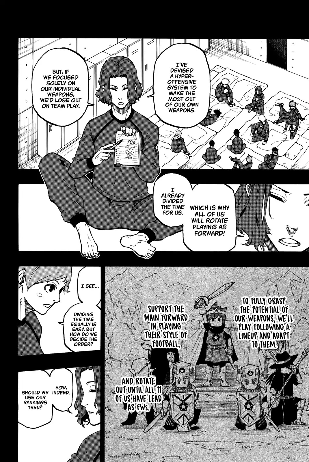 Blue Lock Chapter 10 page 5 - Chapter 10: "I'll Be The Next 9!" Tactic