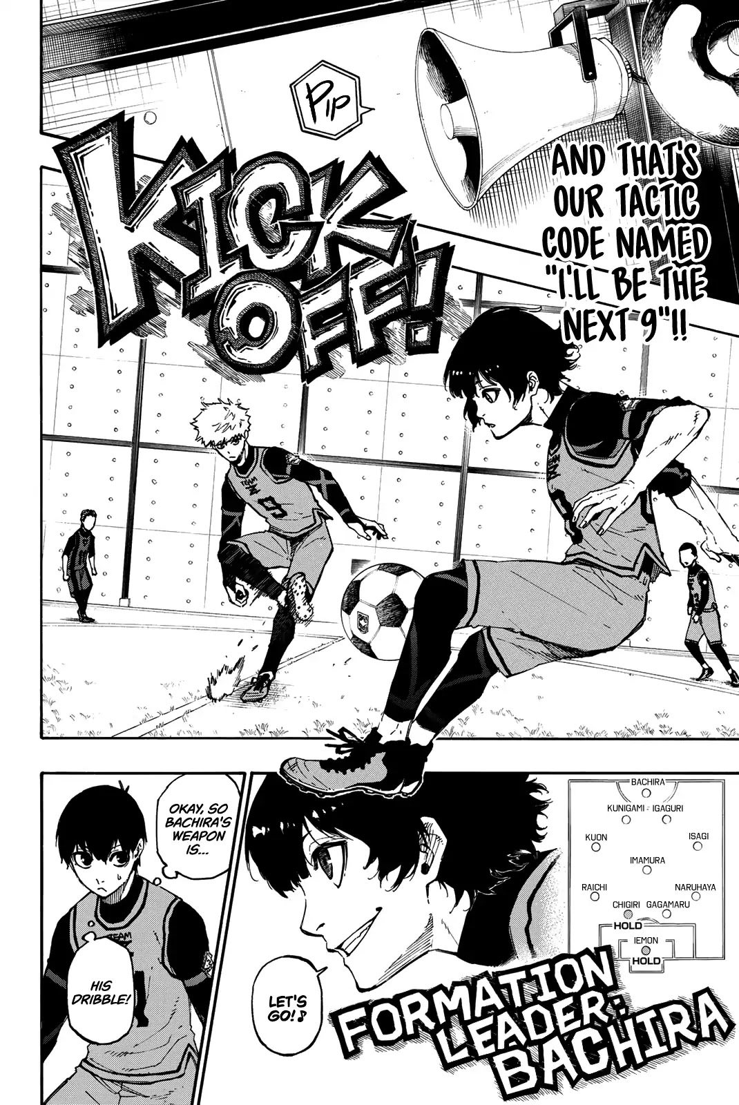 Blue Lock Chapter 10 page 7 - Chapter 10: "I'll Be The Next 9!" Tactic