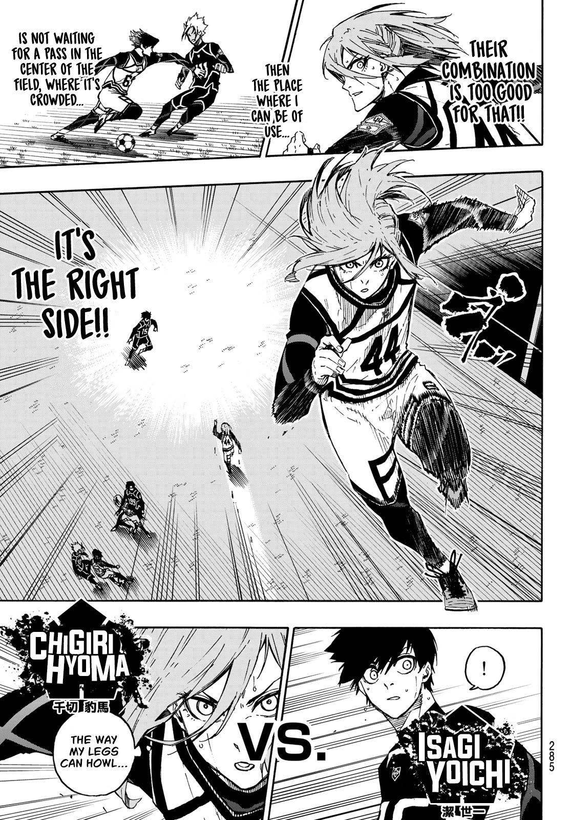 Blue Lock Chapter 100 page 10 - Chapter 100: Optimal X Strongest = Worst