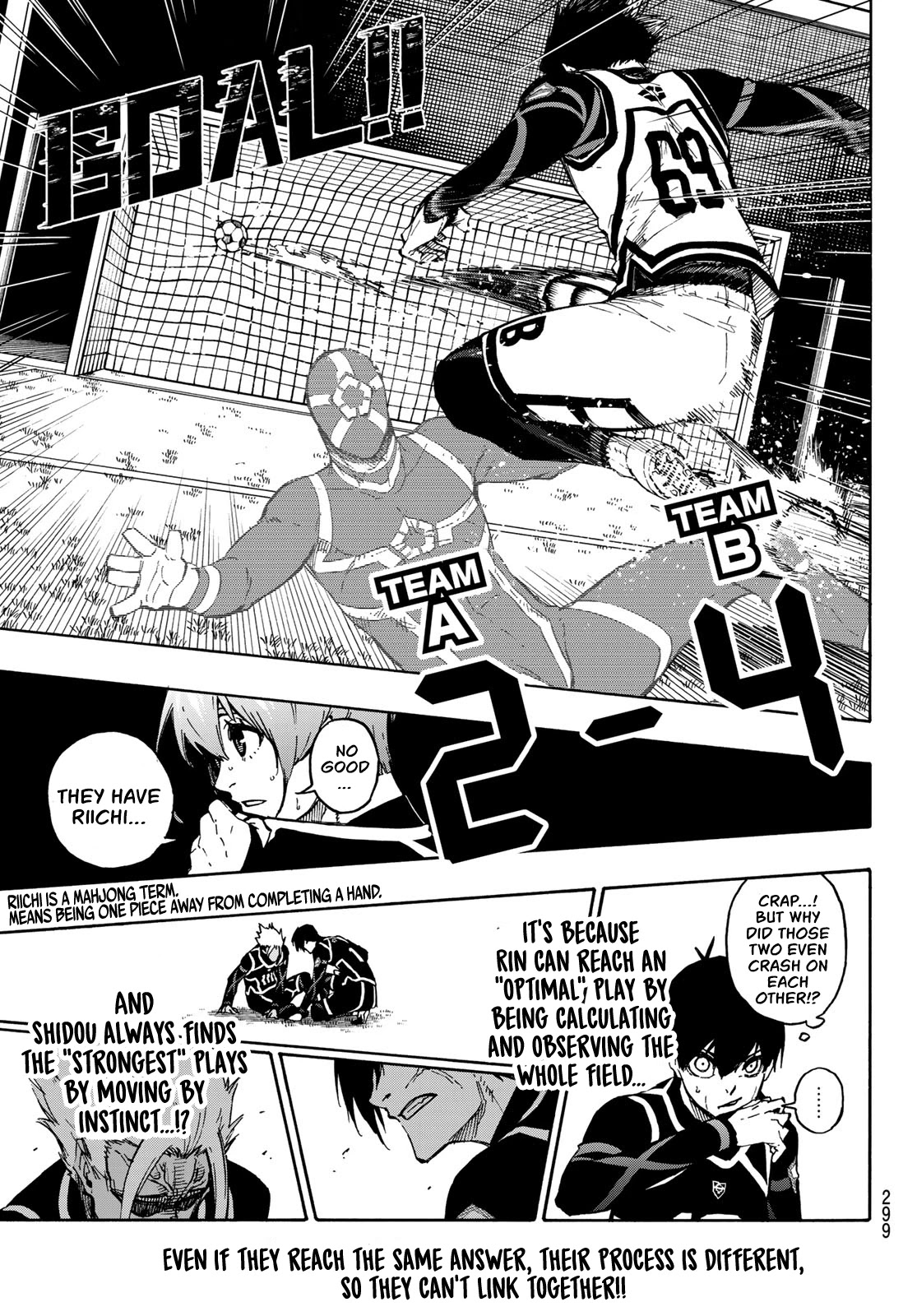 Blue Lock Chapter 100 page 22 - Chapter 100: Optimal X Strongest = Worst