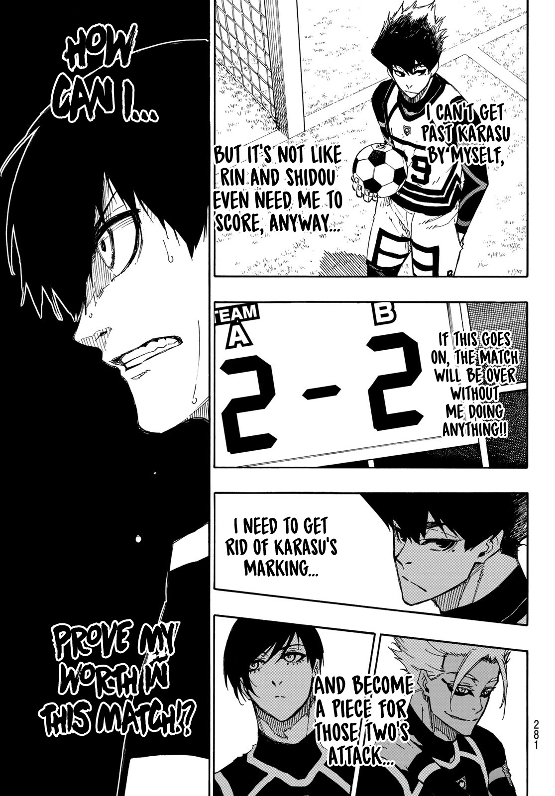 Blue Lock Chapter 100 page 6 - Chapter 100: Optimal X Strongest = Worst