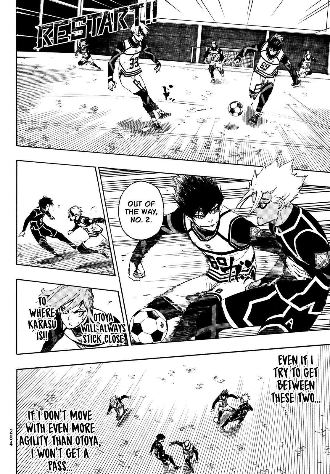 Blue Lock Chapter 100 page 9 - Chapter 100: Optimal X Strongest = Worst