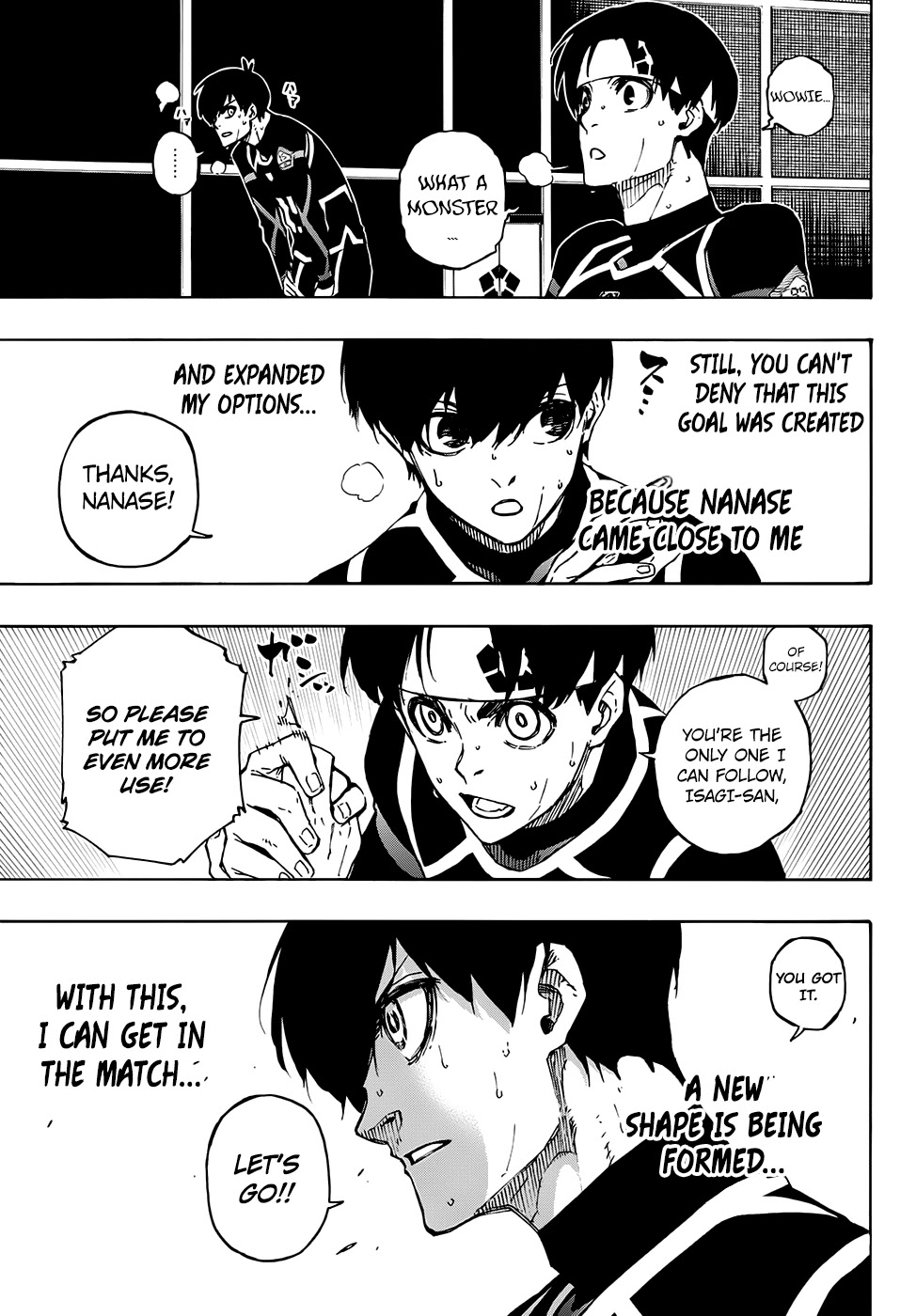Blue Lock Chapter 101 page 14 - Chapter 101: New Shape