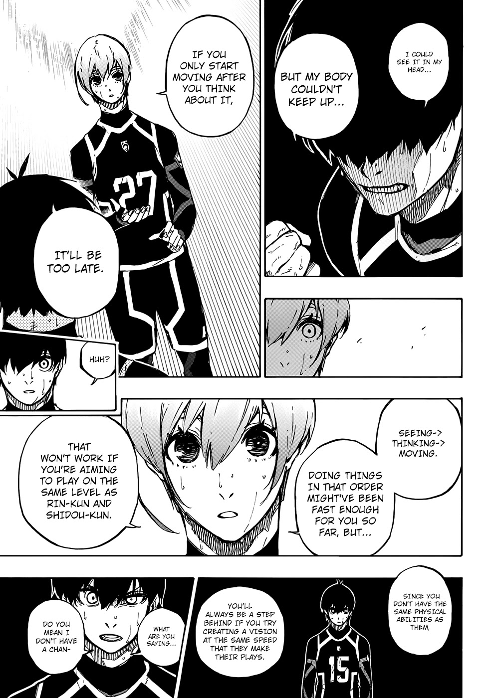 Blue Lock Chapter 102 page 14 - Chapter 102: The world you perceive