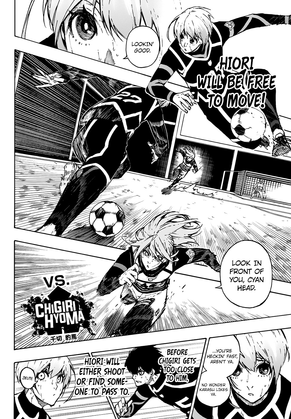 Blue Lock Chapter 102 page 4 - Chapter 102: The world you perceive