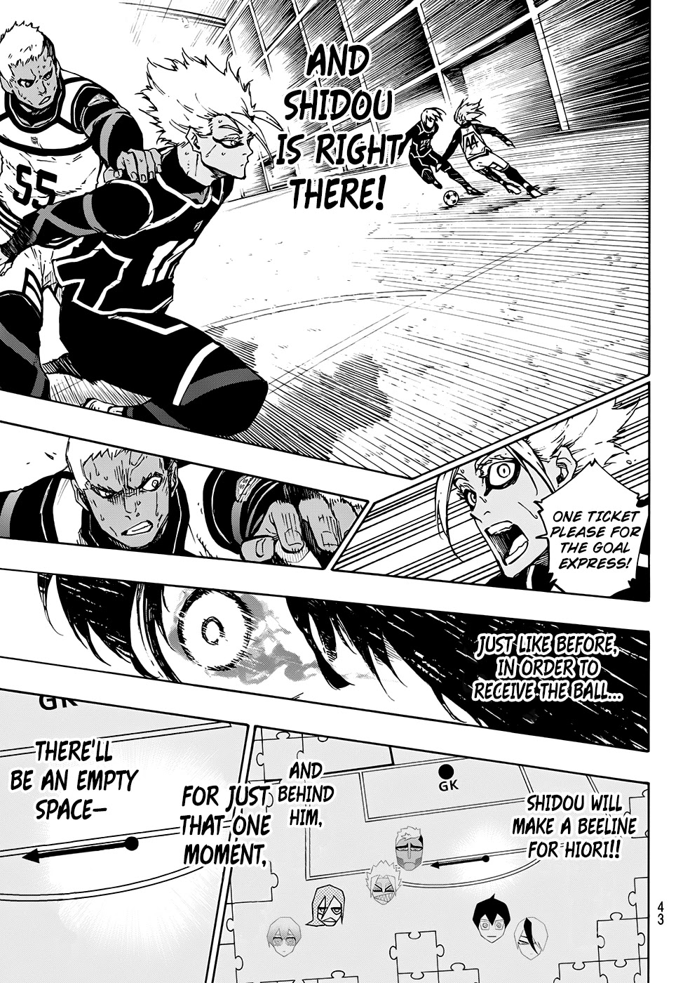 Blue Lock Chapter 102 page 5 - Chapter 102: The world you perceive
