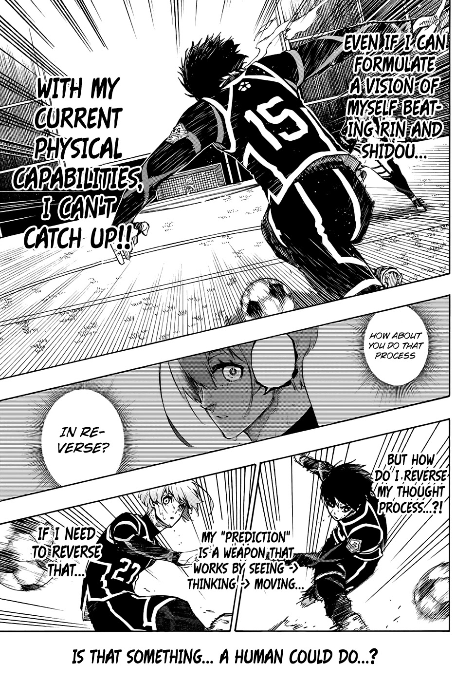 Blue Lock Chapter 103 page 4 - Chapter 103: Total Sensory Experience