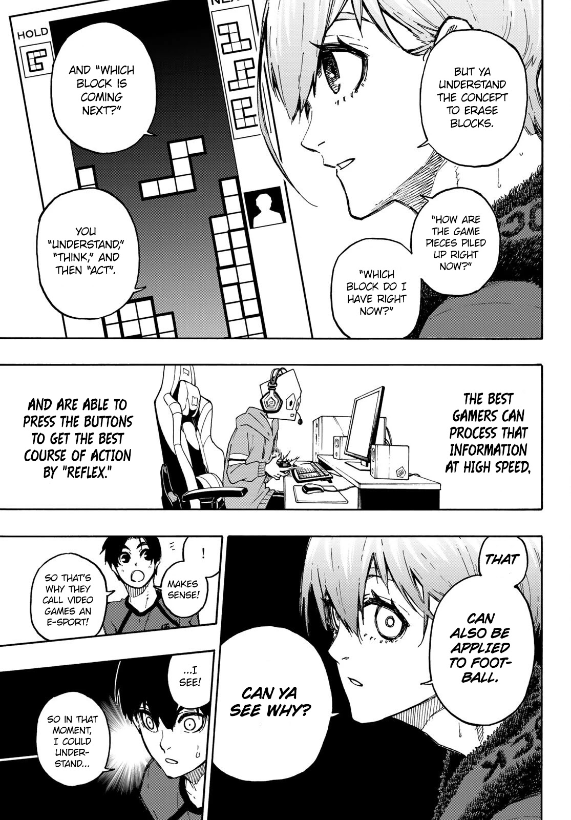 Blue Lock Chapter 104 page 12 - Chapter 104: Trance