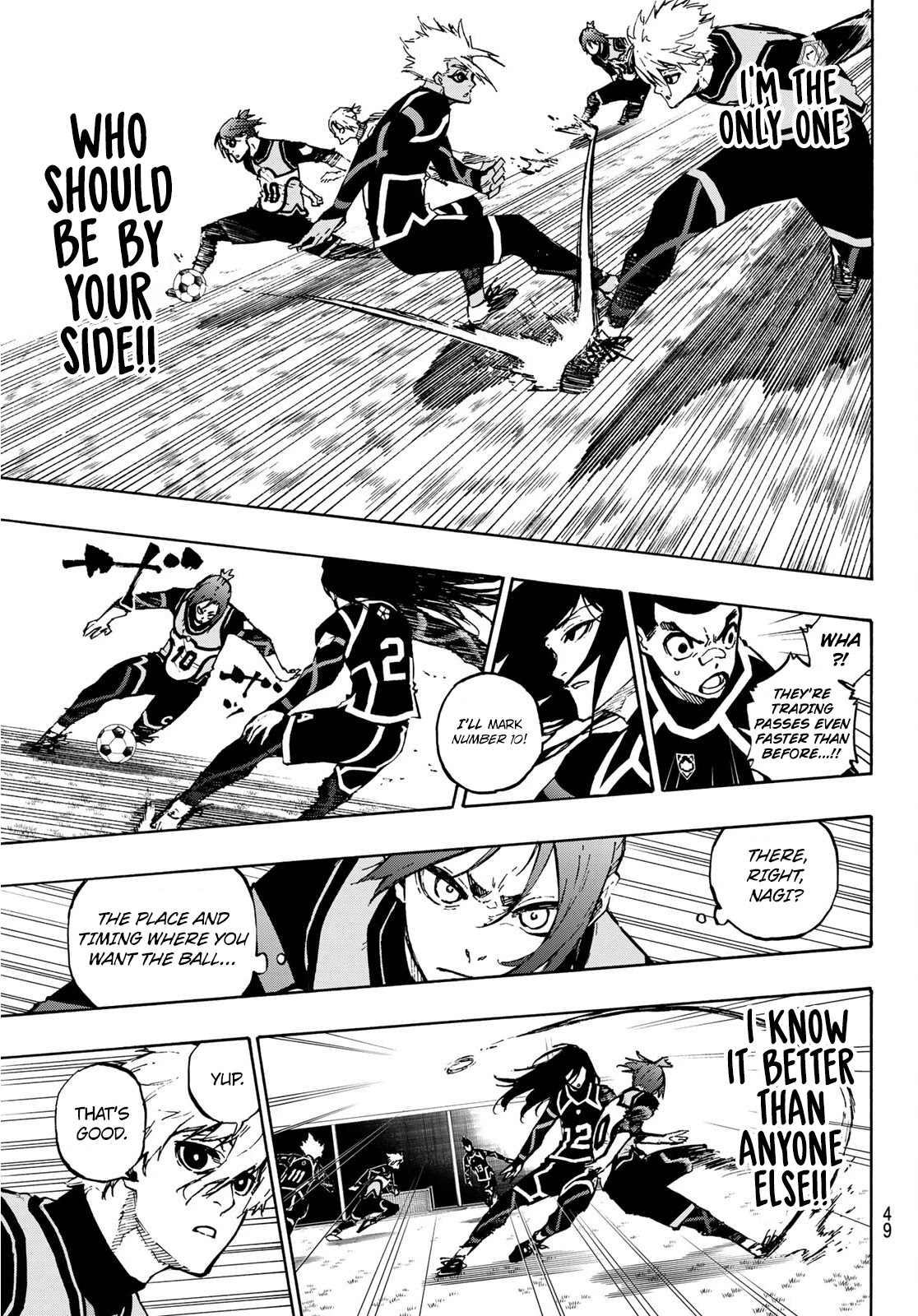 Blue Lock Chapter 105 page 4 - Chapter 105: 5 X 6