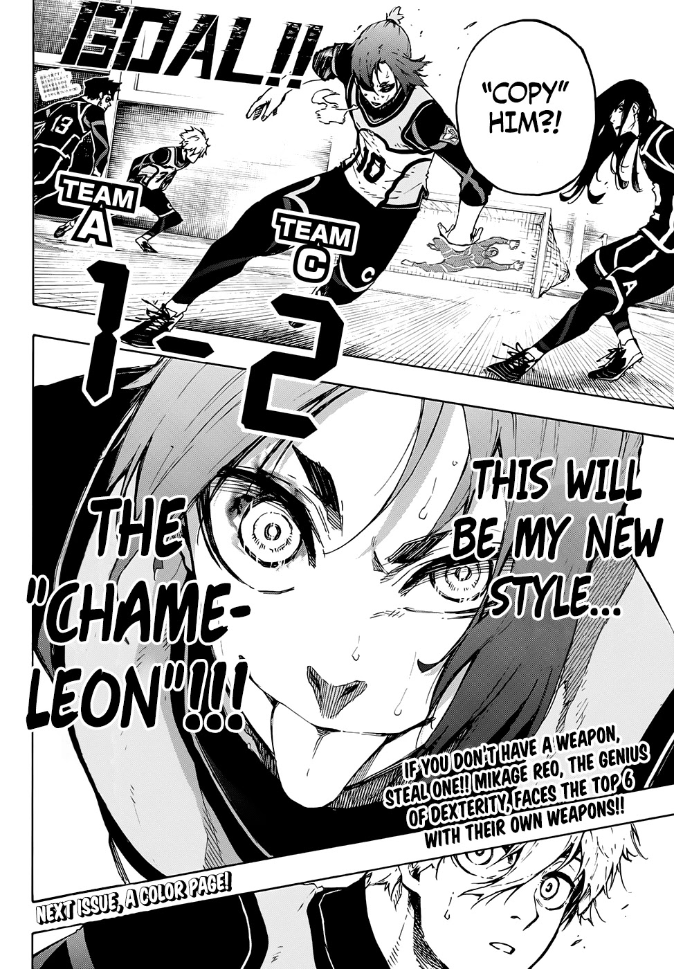 Blue Lock Chapter 106 page 20 - Chapter 106: Chameleon