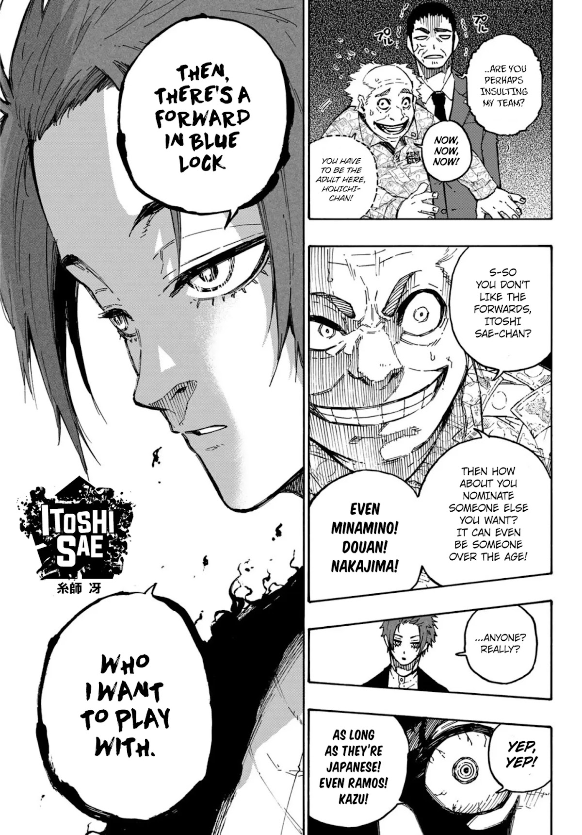 Blue Lock Chapter 107 page 12 - Chapter 107: All Matches Finished