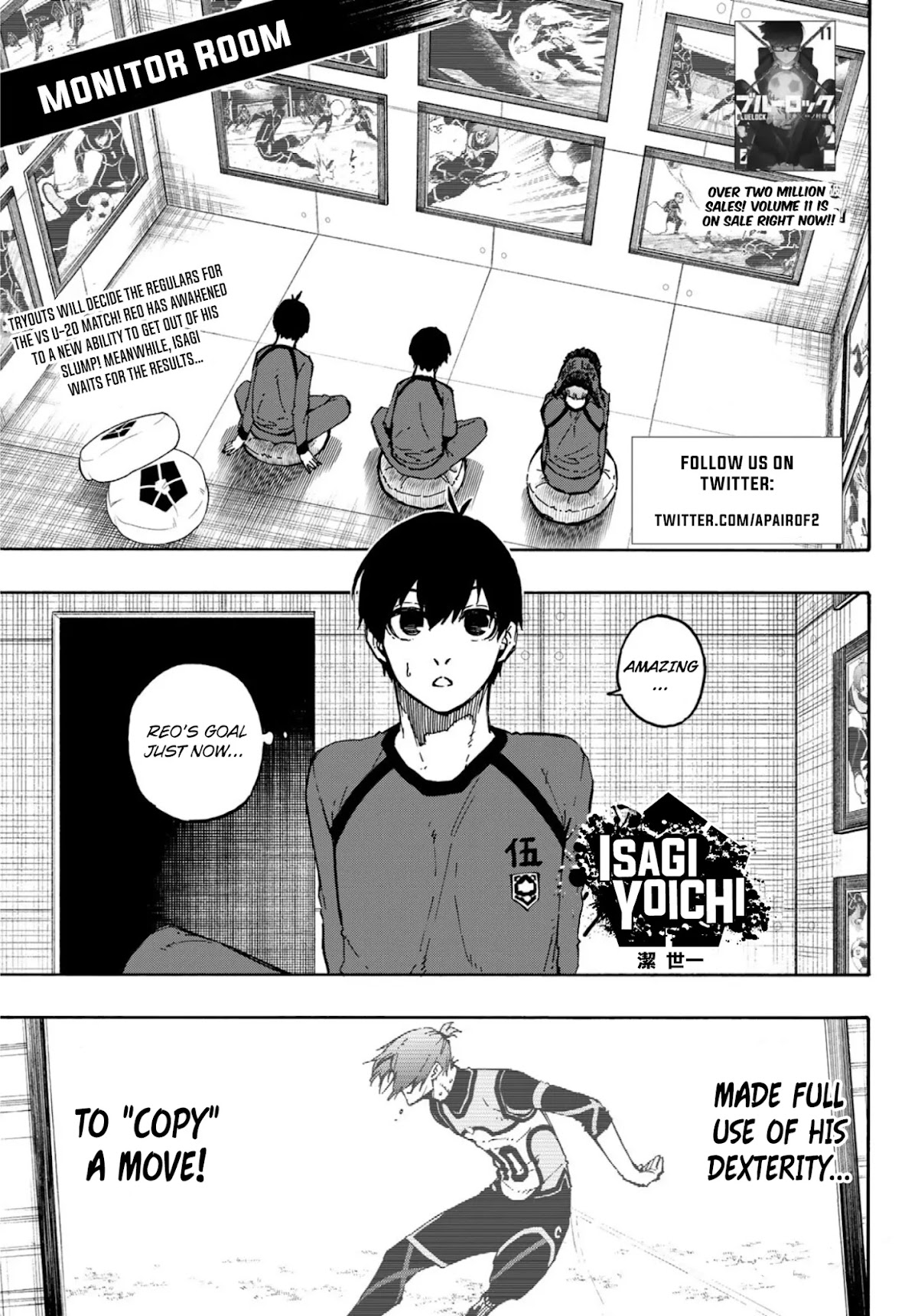 Blue Lock Chapter 107 page 2 - Chapter 107: All Matches Finished