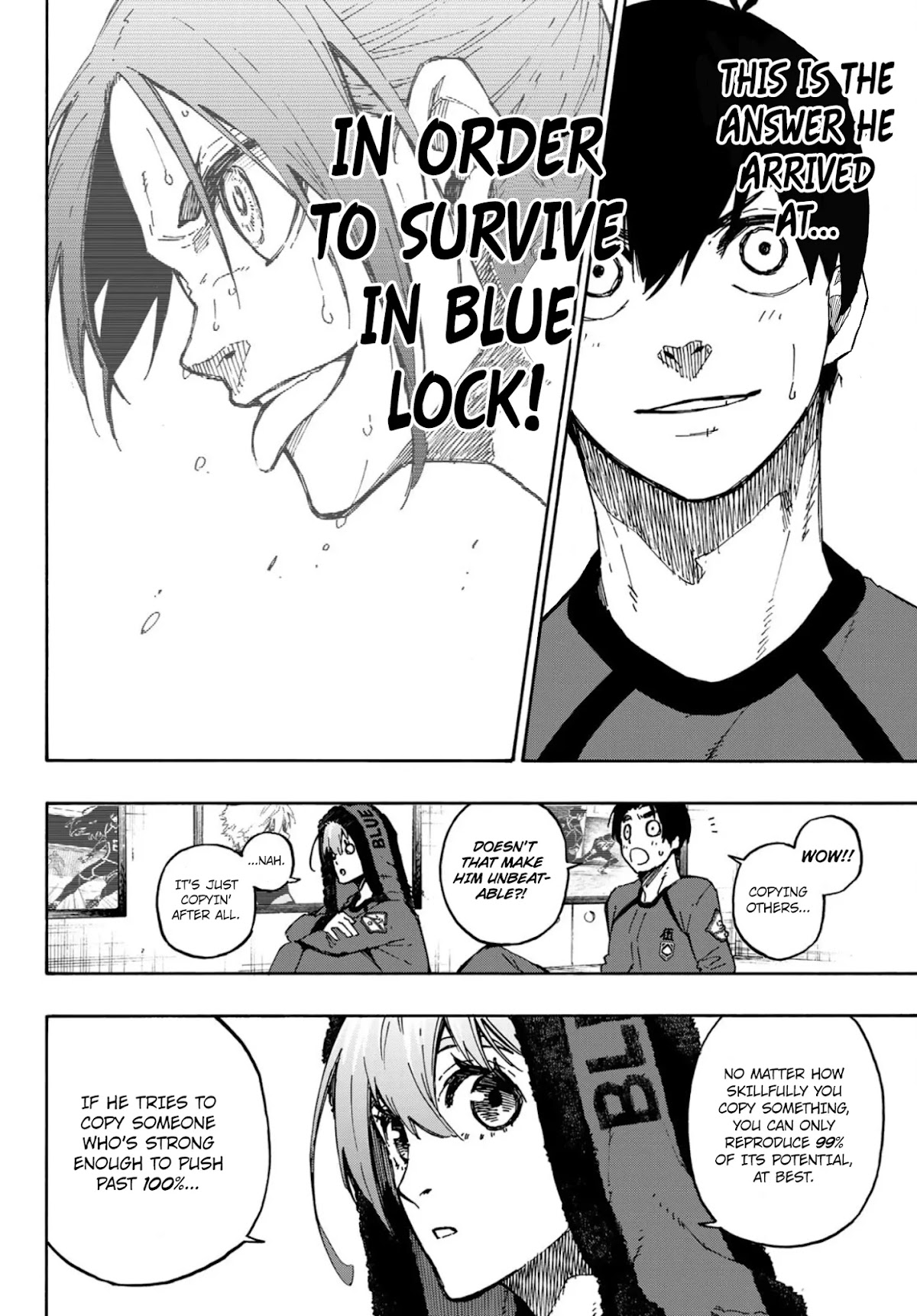 Blue Lock Chapter 107 page 3 - Chapter 107: All Matches Finished