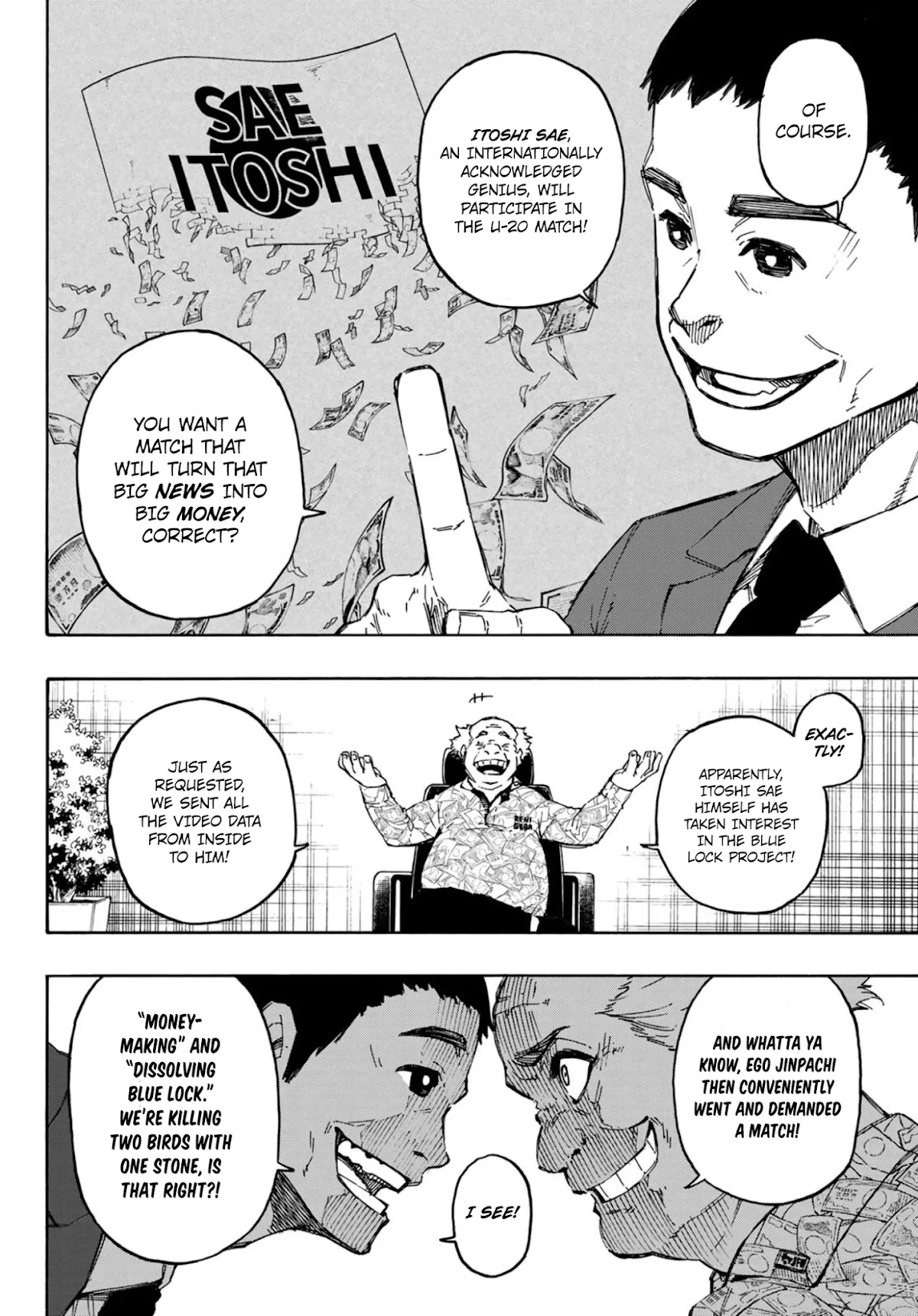 Blue Lock Chapter 107 page 9 - Chapter 107: All Matches Finished