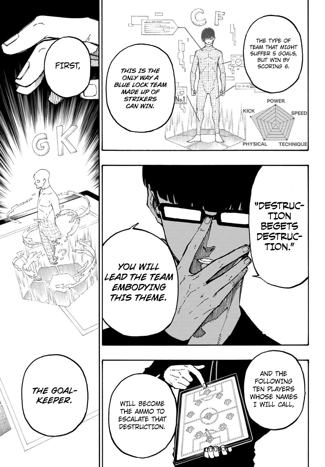 Blue Lock Chapter 108 page 11 - Chapter 108: Top 11