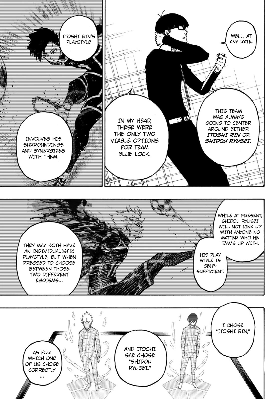 Blue Lock Chapter 109 page 12 - Chapter 109: Battalion