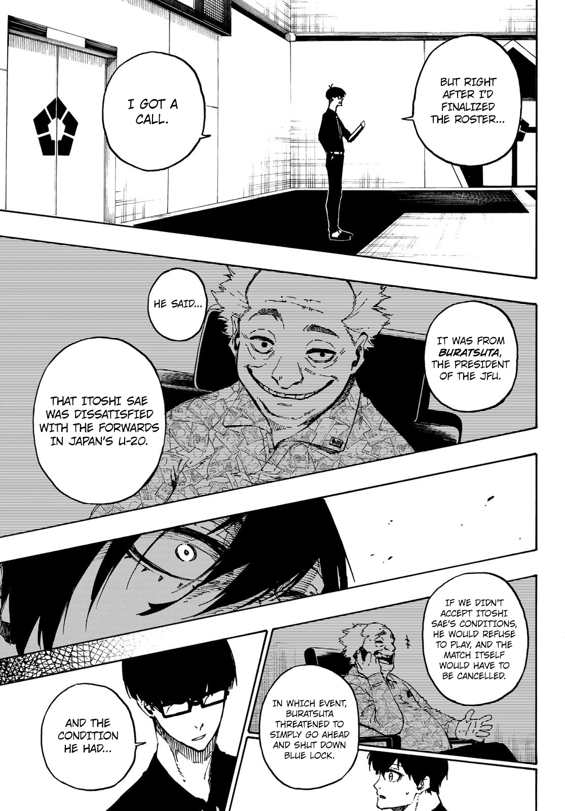 Blue Lock Chapter 109 page 7 - Chapter 109: Battalion