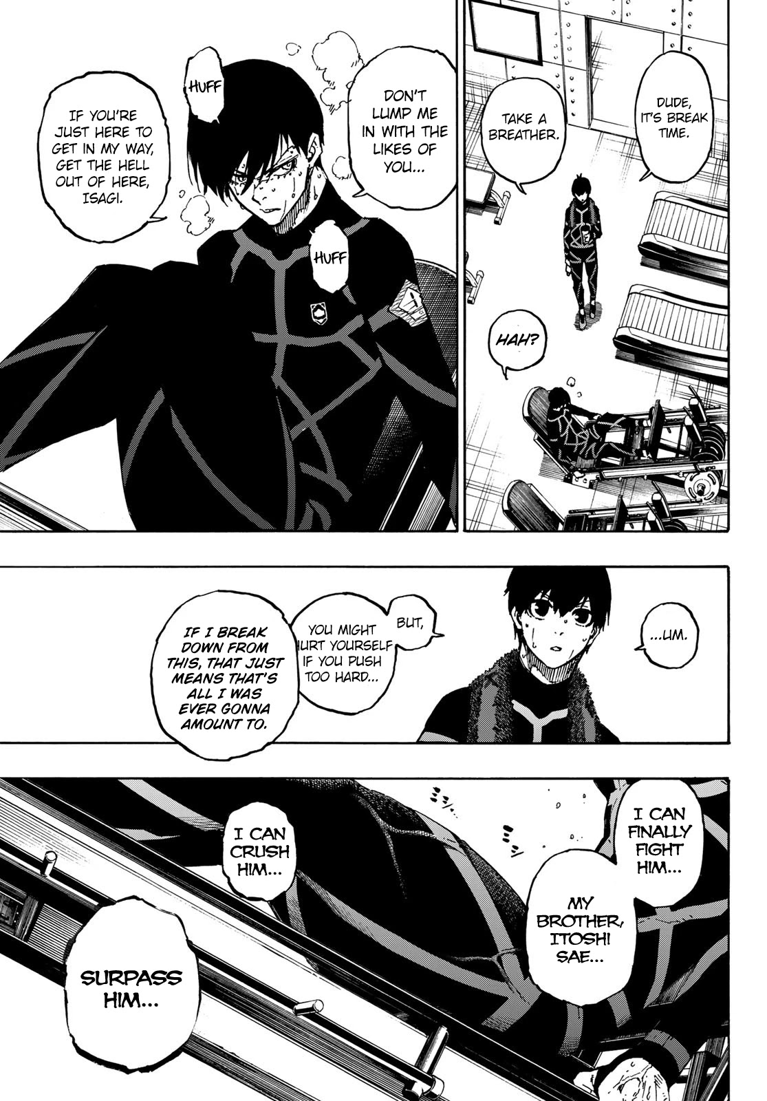 Blue Lock Chapter 110 page 14 - Chapter 110: Newcomer