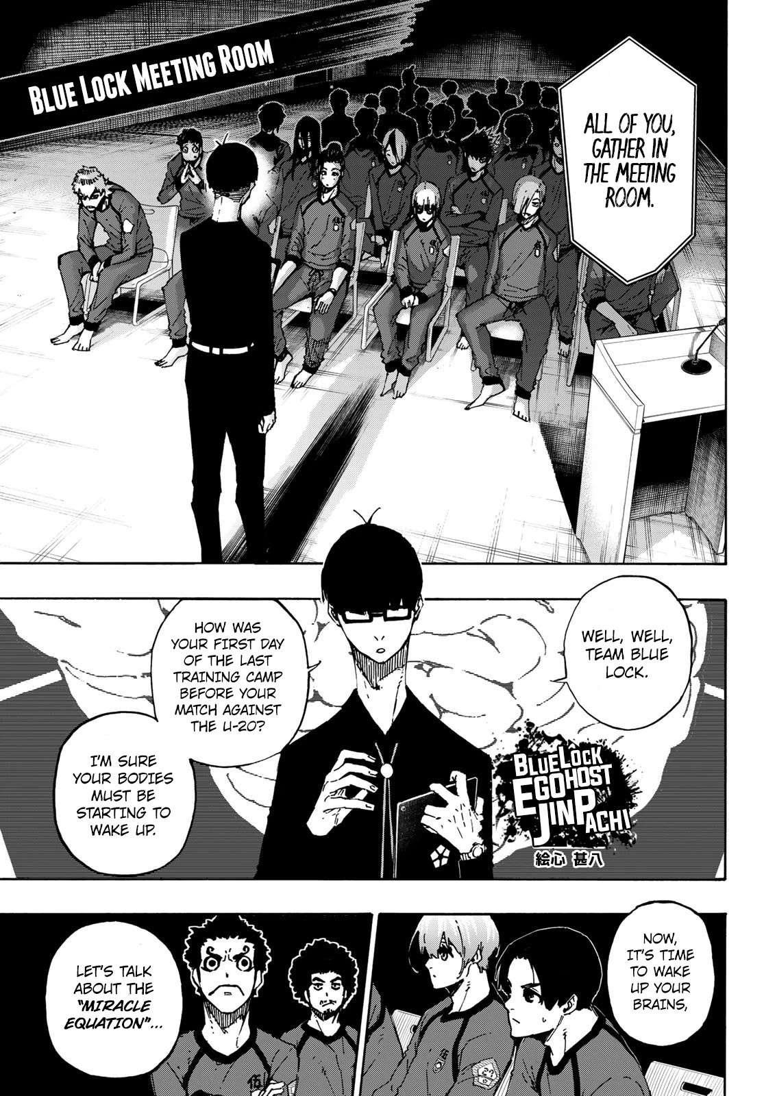Blue Lock Chapter 110 page 18 - Chapter 110: Newcomer