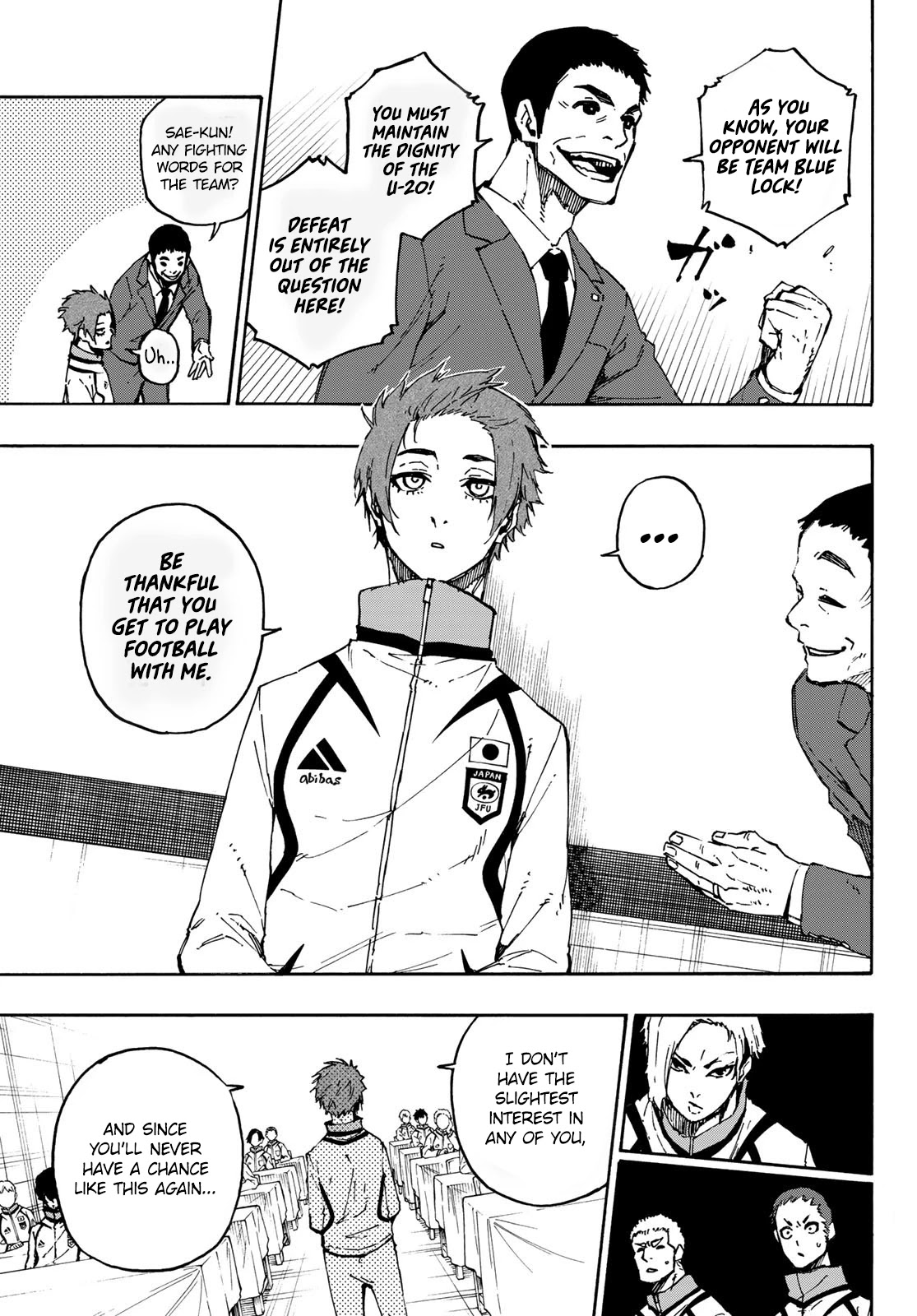 Blue Lock Chapter 110 page 3 - Chapter 110: Newcomer