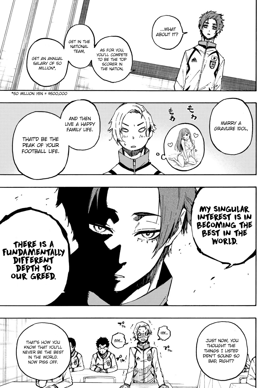 Blue Lock Chapter 110 page 5 - Chapter 110: Newcomer