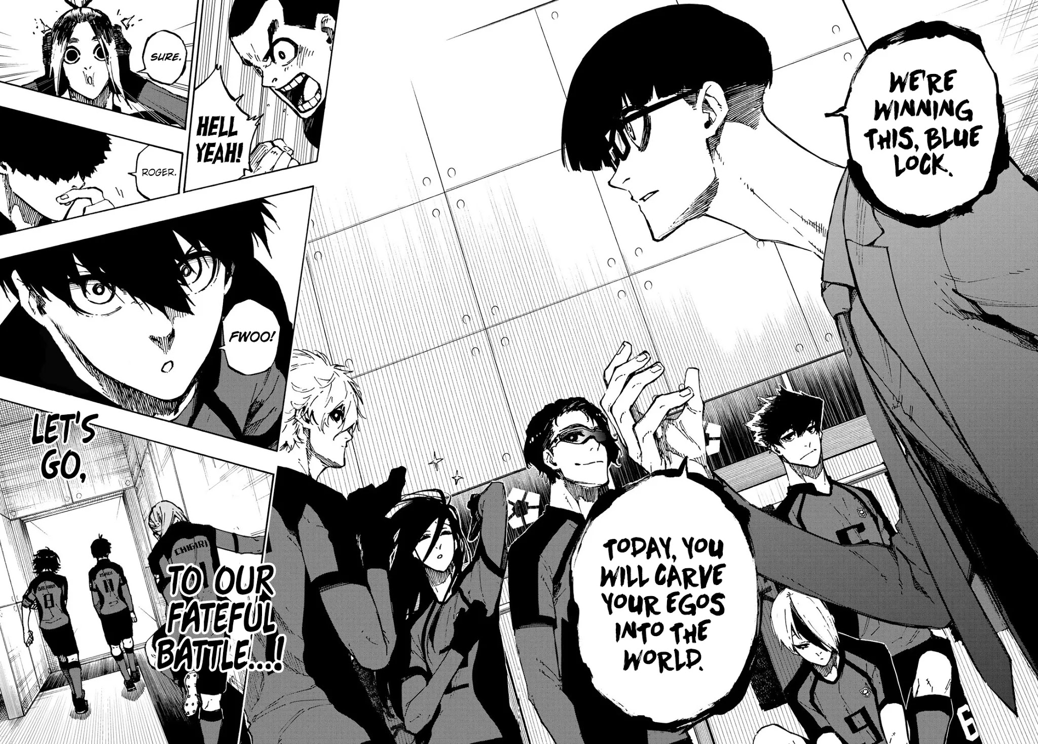 Blue Lock Chapter 112 page 6 - Chapter 112: Big Stage