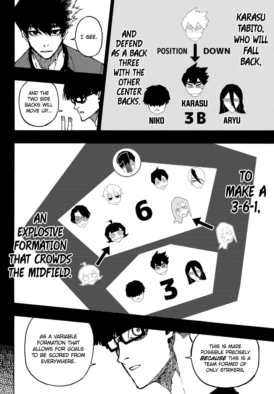 Blue Lock Chapter 113 page 5 - Chapter 113: Cops and Robbers