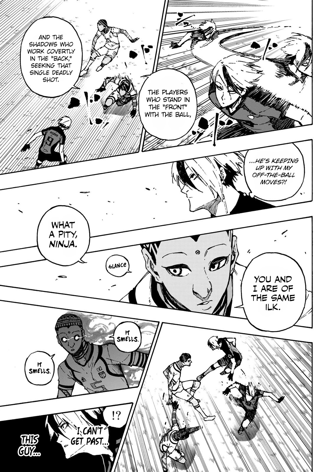 Blue Lock Chapter 114 page 7 - Chapter 114: Quartet