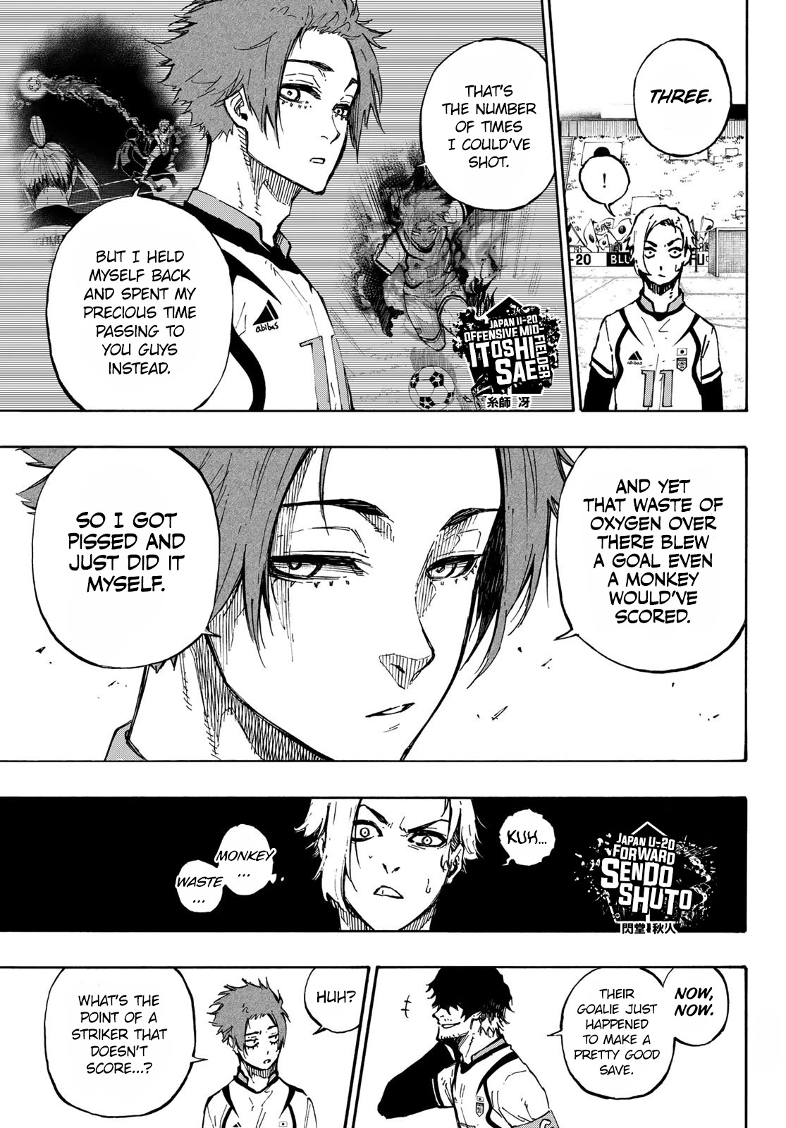 Blue Lock Chapter 116 page 4 - Chapter 116: Revenger
