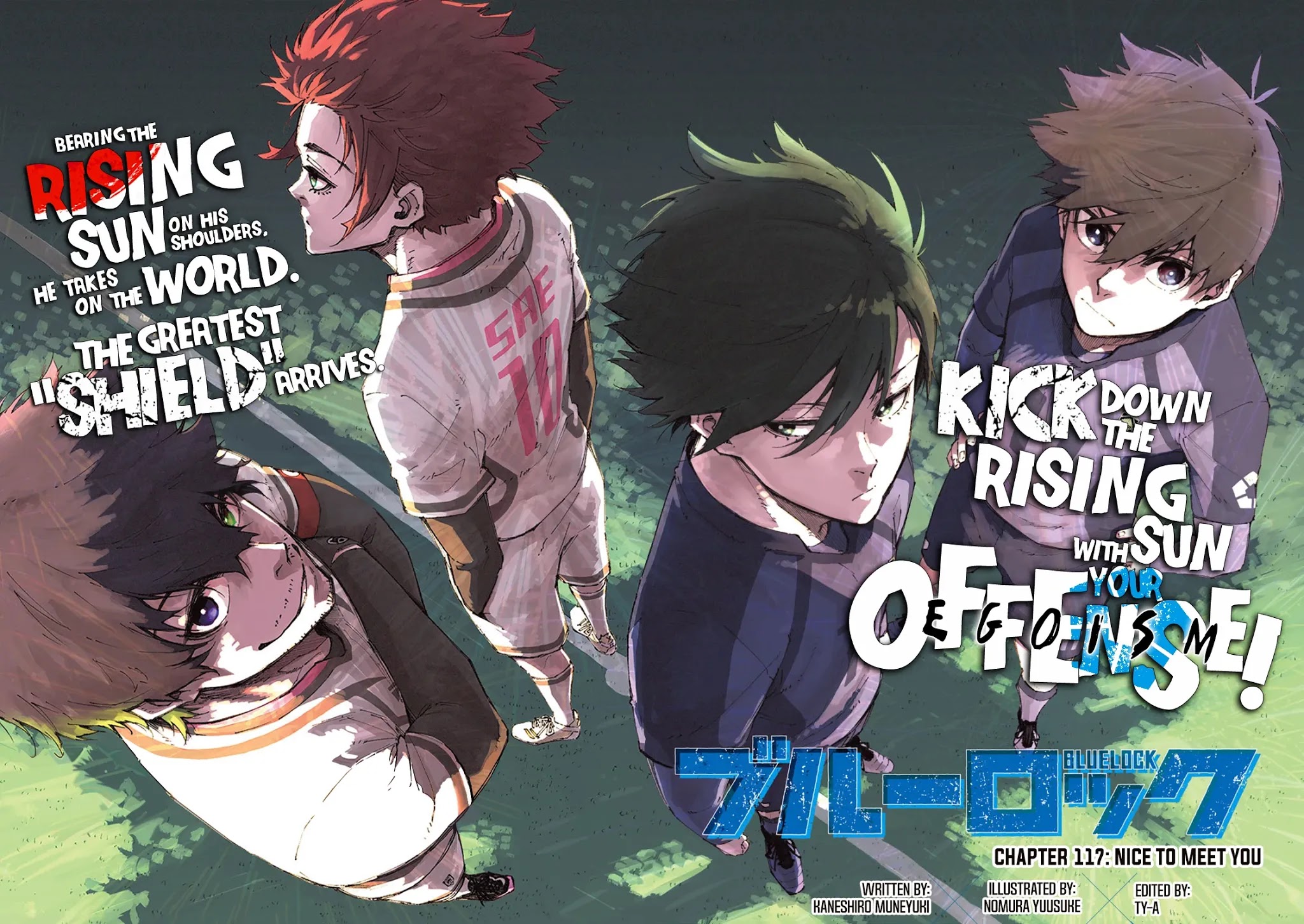 Blue Lock Chapter 117: Nice to Meet You thumbnail