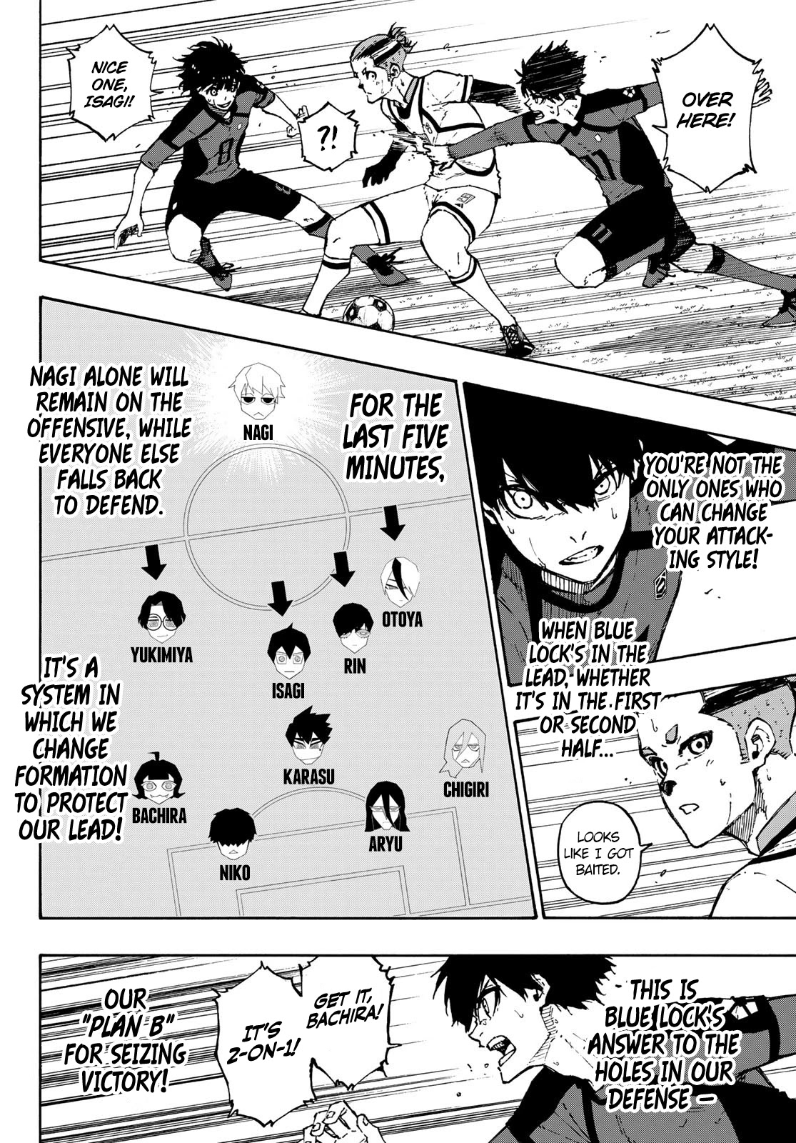Blue Lock Chapter 121 page 10 - Chapter 121: 1st Half