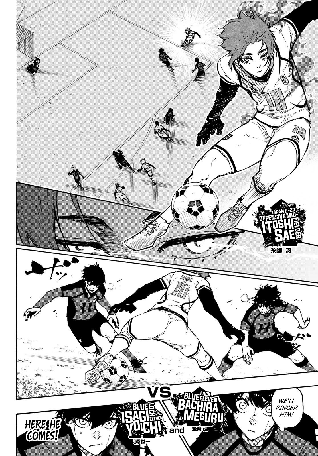 Blue Lock Chapter 121 page 14 - Chapter 121: 1st Half