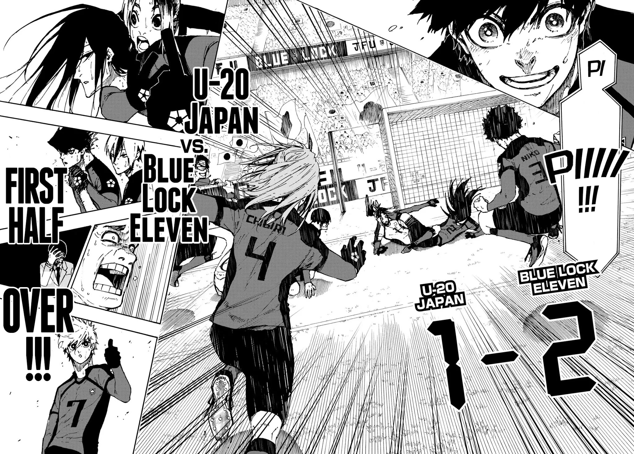 Blue Lock Chapter 121 page 21 - Chapter 121: 1st Half