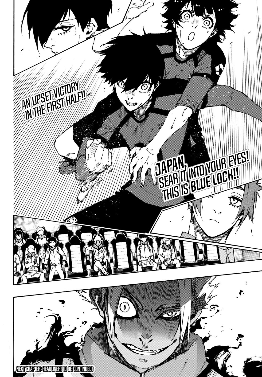 Blue Lock Chapter 121 page 22 - Chapter 121: 1st Half