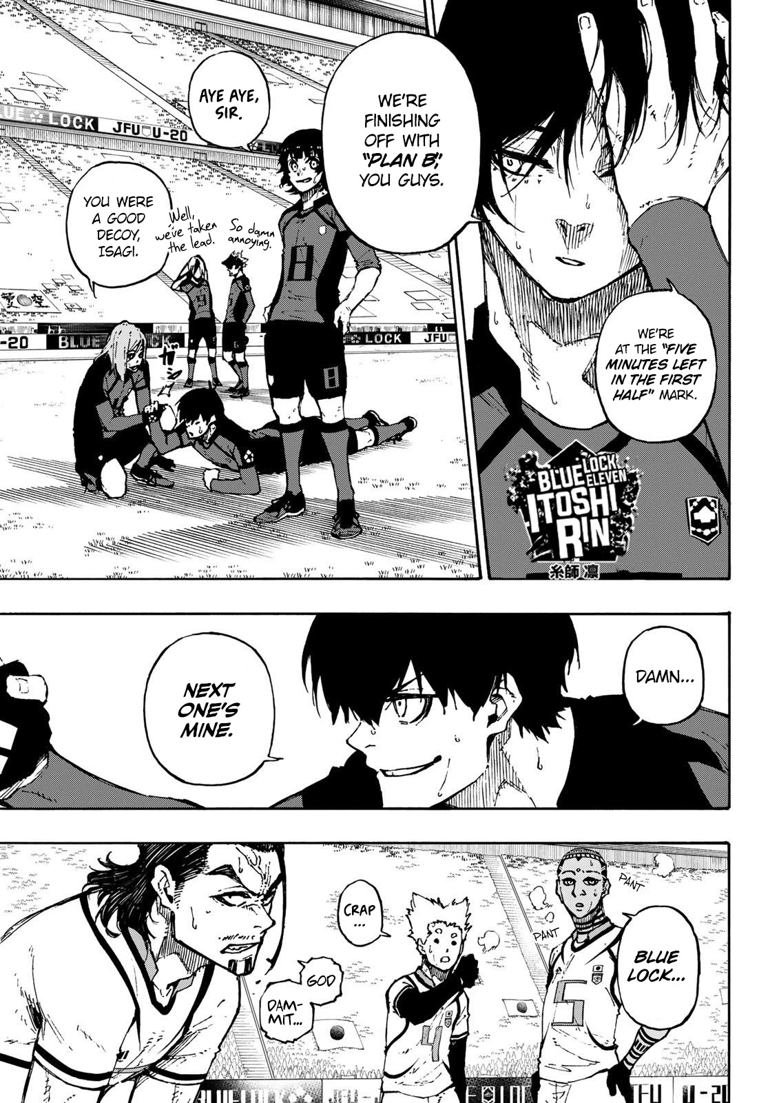 Blue Lock Chapter 121 page 3 - Chapter 121: 1st Half