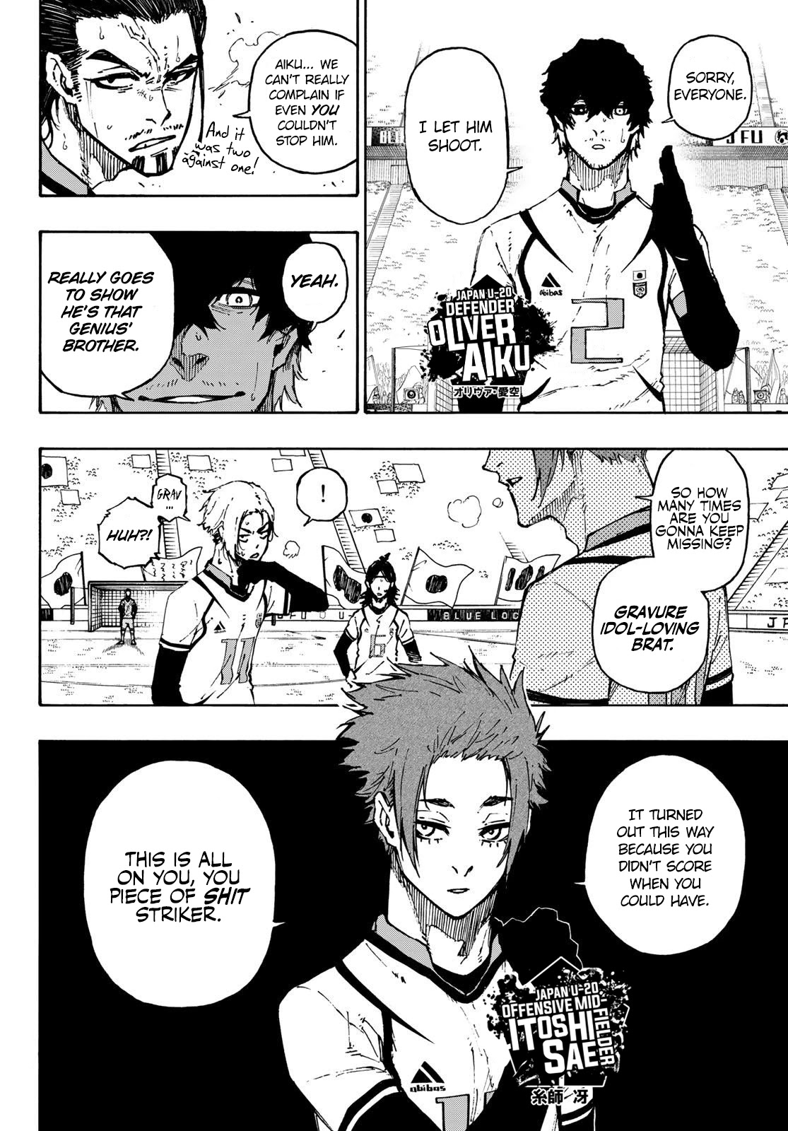 Blue Lock Chapter 121 page 4 - Chapter 121: 1st Half