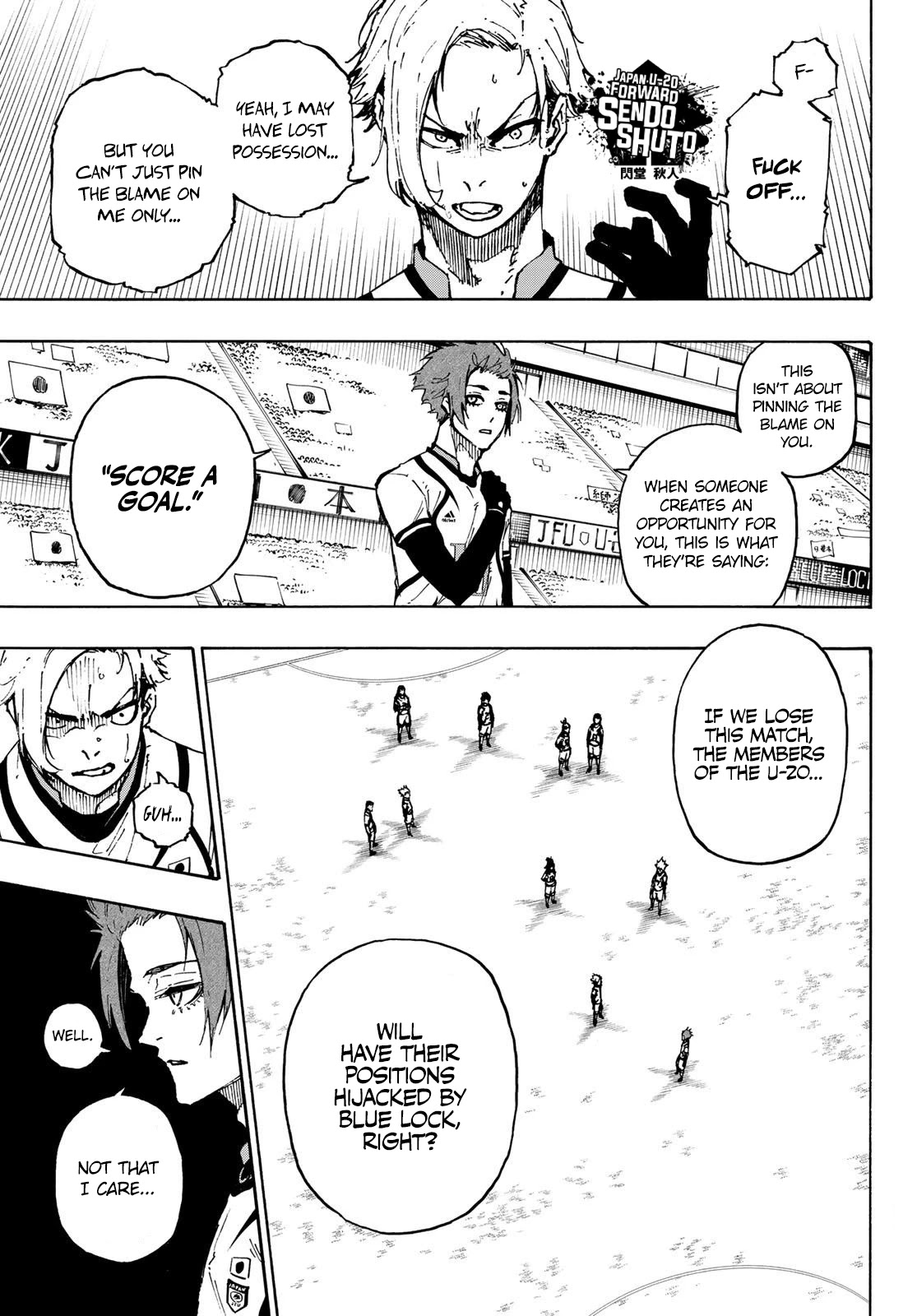 Blue Lock Chapter 121 page 5 - Chapter 121: 1st Half