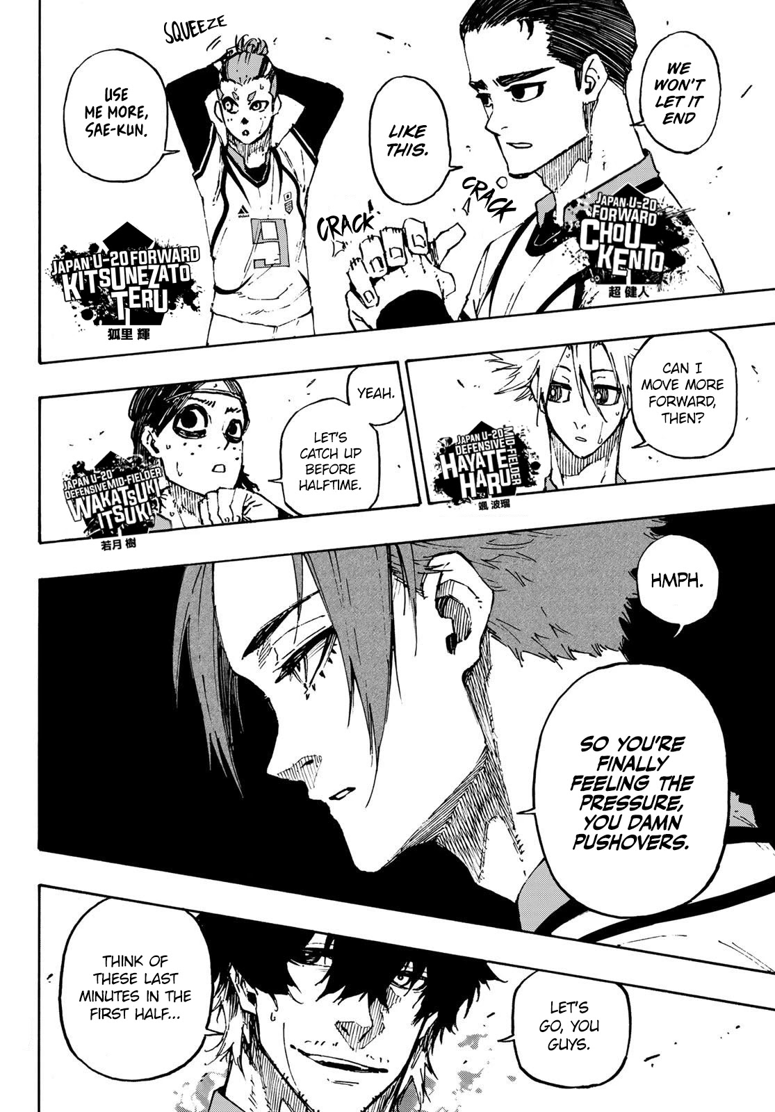 Blue Lock Chapter 121 page 6 - Chapter 121: 1st Half