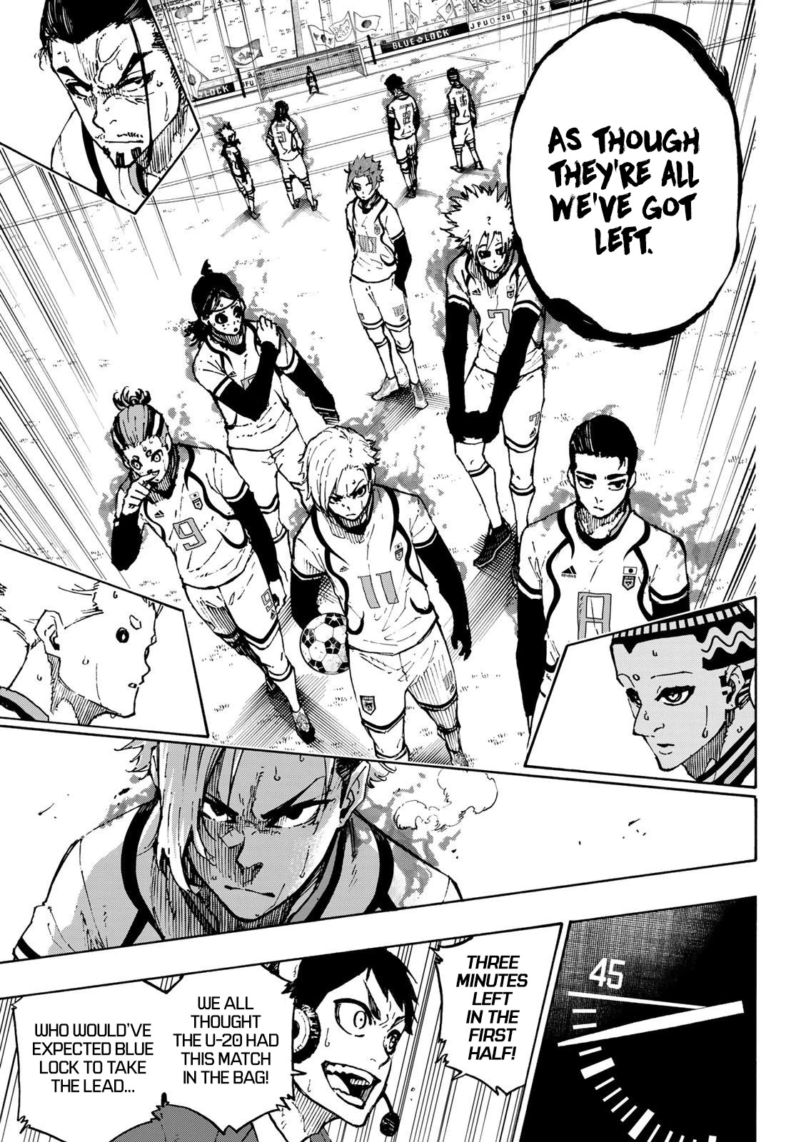 Blue Lock Chapter 121 page 7 - Chapter 121: 1st Half