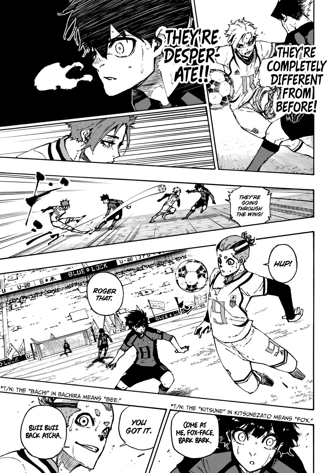 Blue Lock Chapter 121 page 9 - Chapter 121: 1st Half