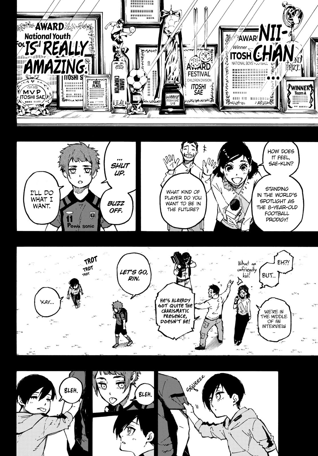 Blue Lock Chapter 123 page 15 - Chapter 123: Number One in the World