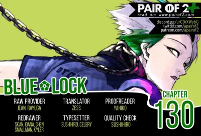 Blue Lock Chapter 130 page 1 - Chapter 130