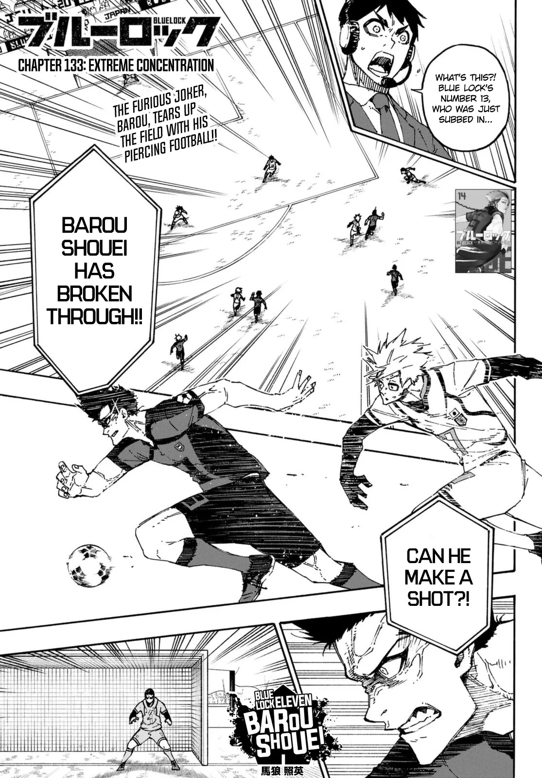 Blue Lock Chapter 133 thumbnail