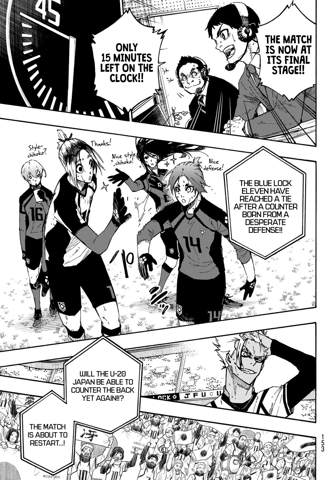 Blue Lock Chapter 138 page 17 - Chapter 138: Hearts as One