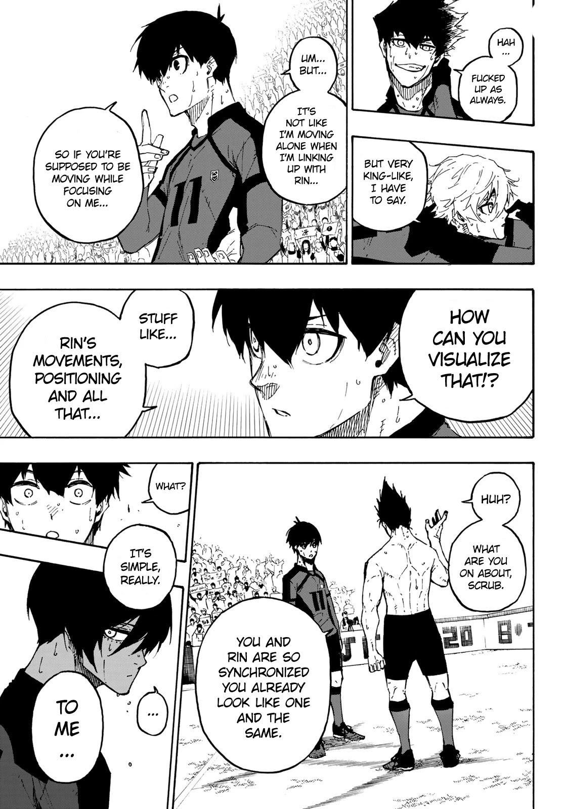 Blue Lock Chapter 138 page 7 - Chapter 138: Hearts as One