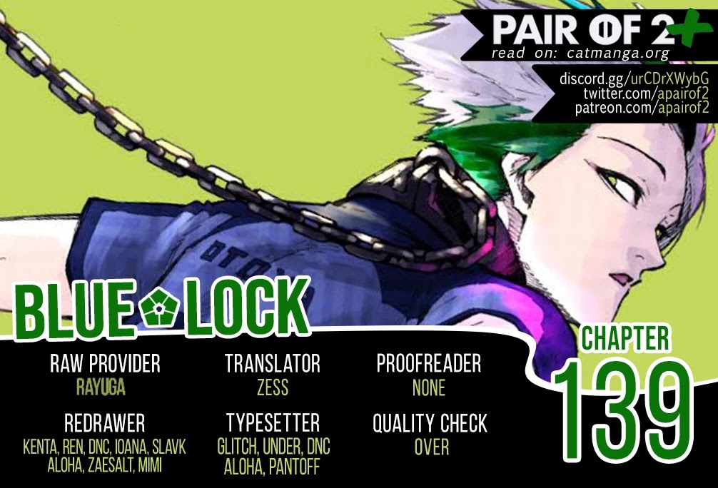 Blue Lock Chapter 139 page 1 - Chapter 139: Synchrony