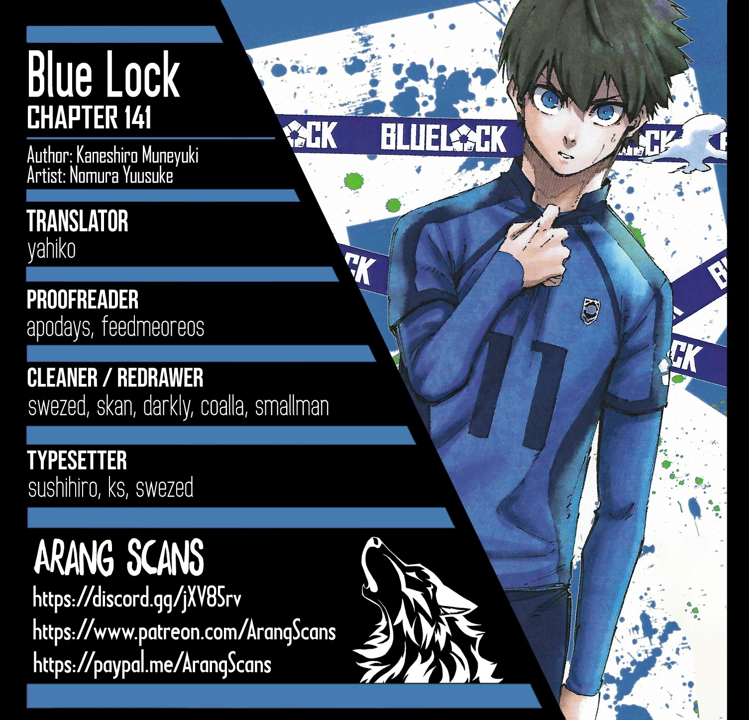 Blue Lock Chapter 141 page 1 - Chapter 141: Monster Trance