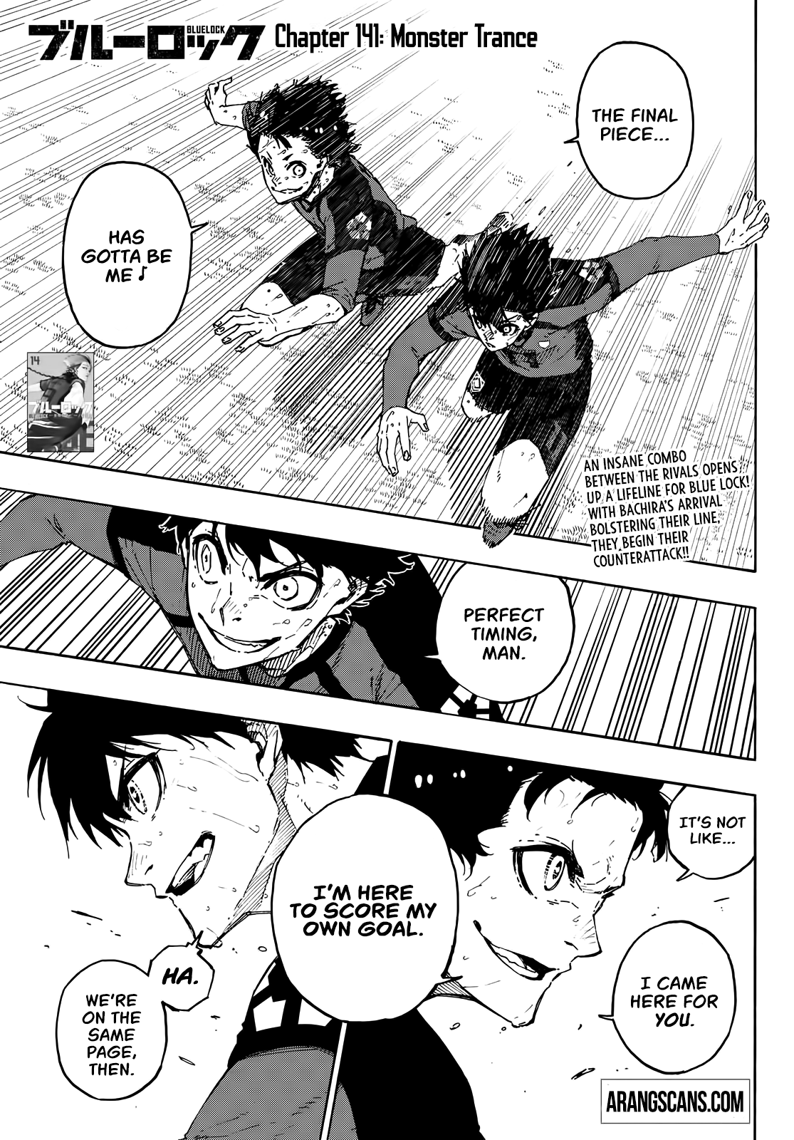 Blue Lock Chapter 141 page 2 - Chapter 141: Monster Trance